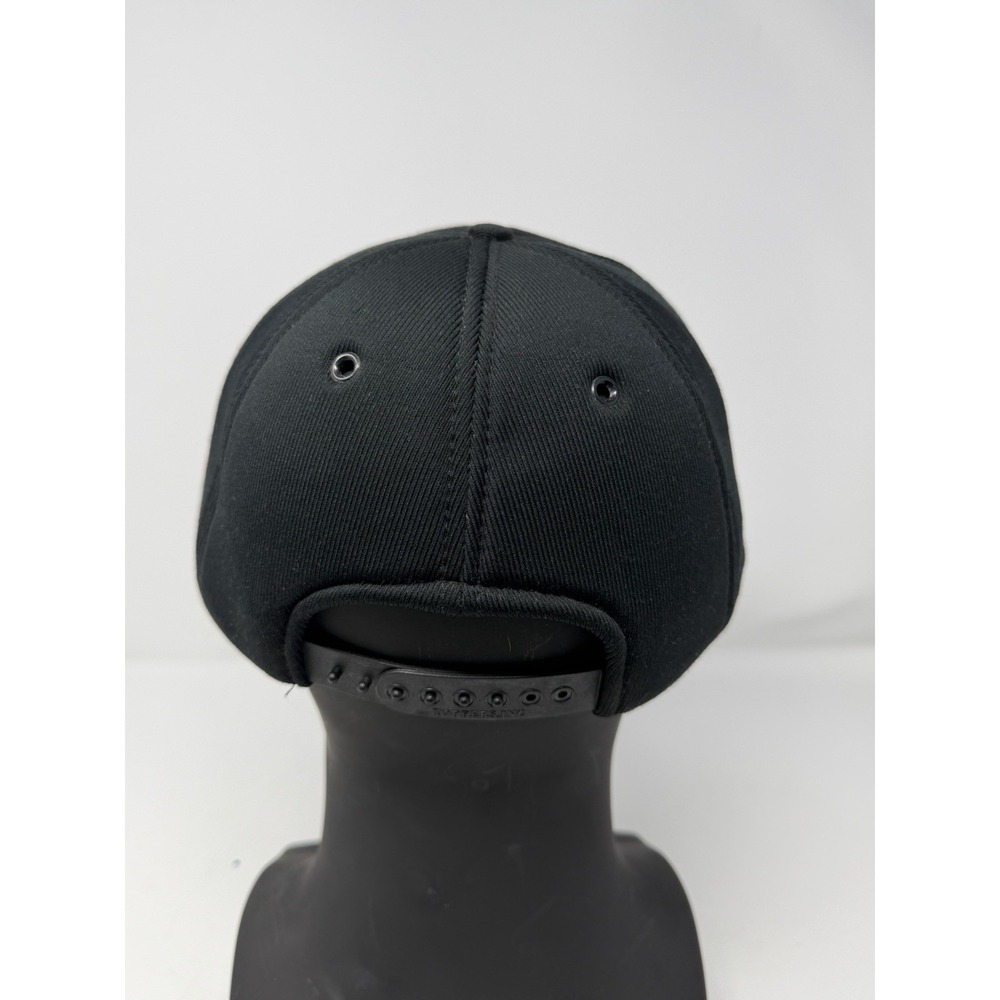 Vintage Snap On Tools Hat Black Script Logo USA Mechanic Cap Made In Taiwan - Picture 4 of 8